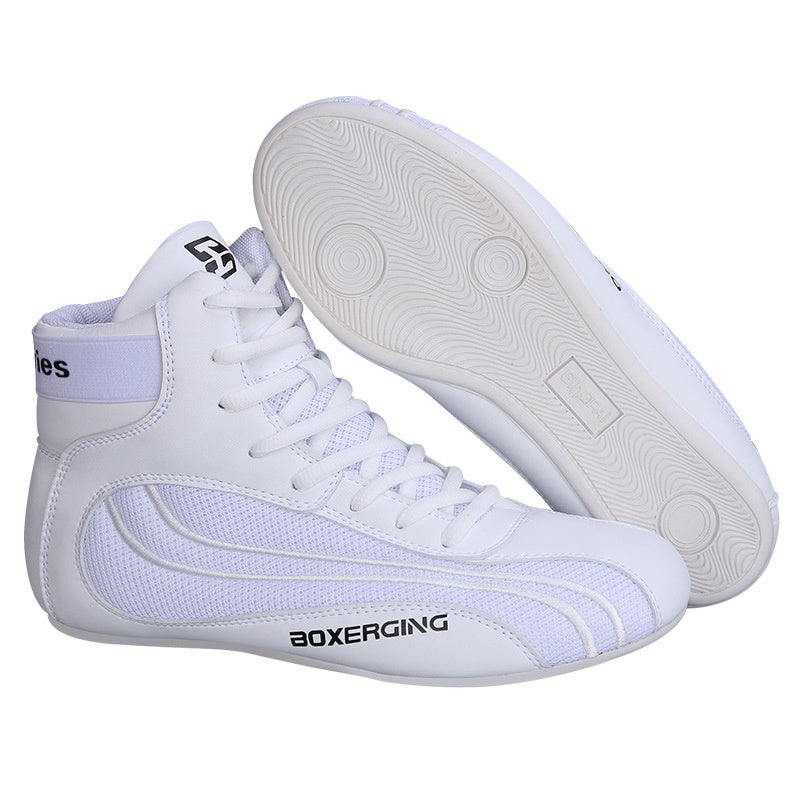 Sanda Fight Fighting Training High-top Boxing Shoe