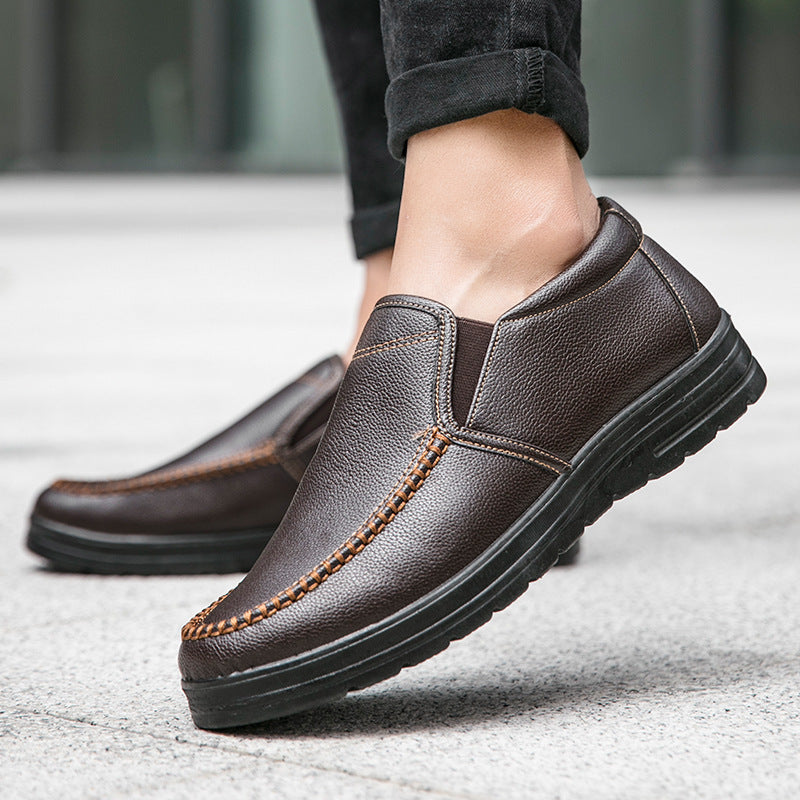 Stylish And Lightweight Business Casual Men's Shoes