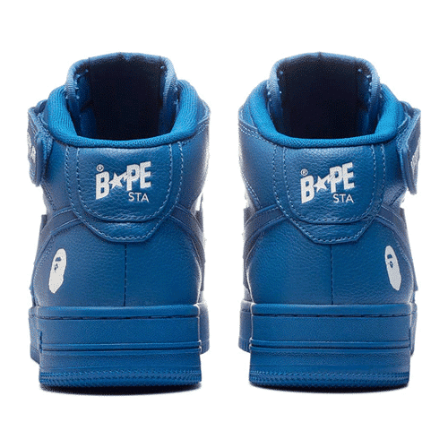 A Bathing Ape Women BAPESTA Mid Shoes