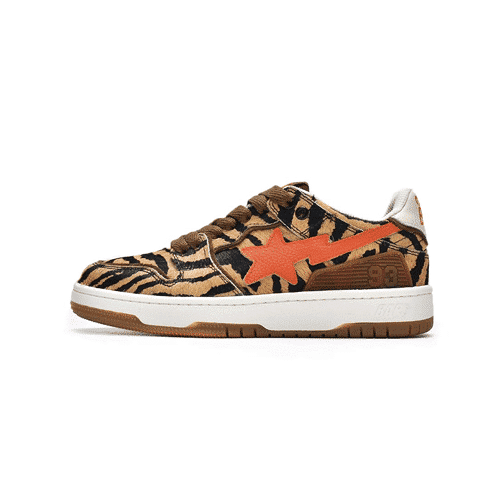 BAPE STA Sk8 Low Leopard Shoes