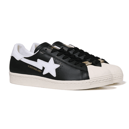 BAPE x Adidas Superstar Shoes