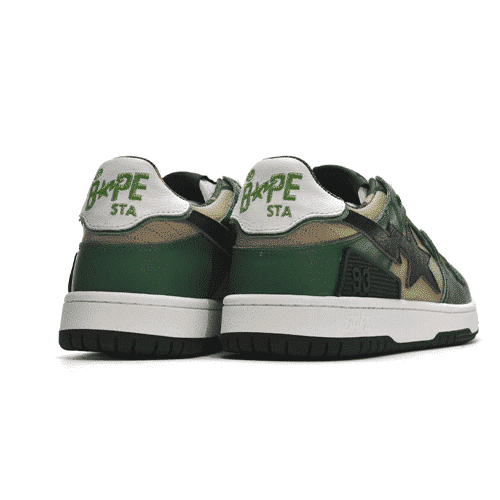 BAPE STA Sk8 Low Camo Shoes