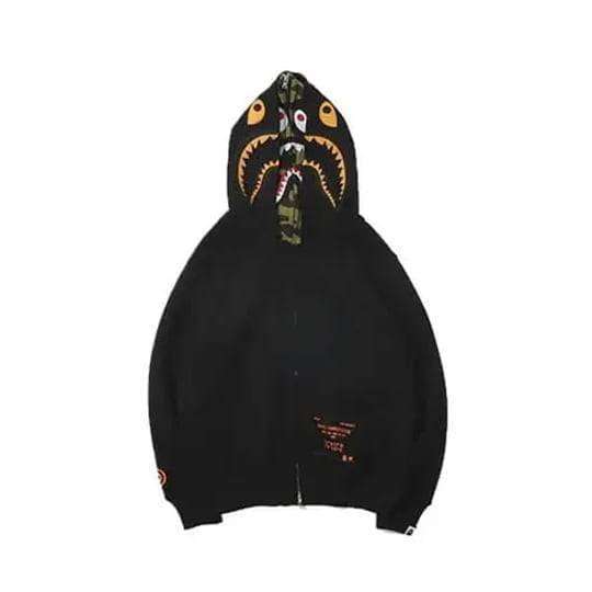 Bape x Undefeated Black Winter Hoodie